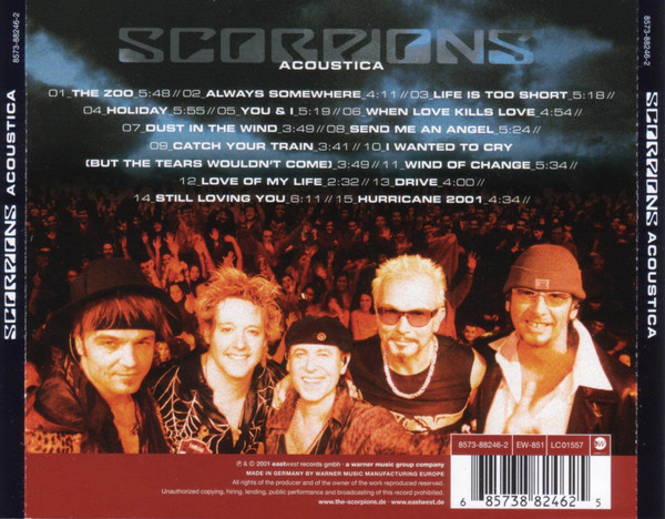 Scorpions - Acoustica - Imagen 2
